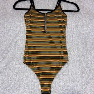 rue 21 striped bodysuit